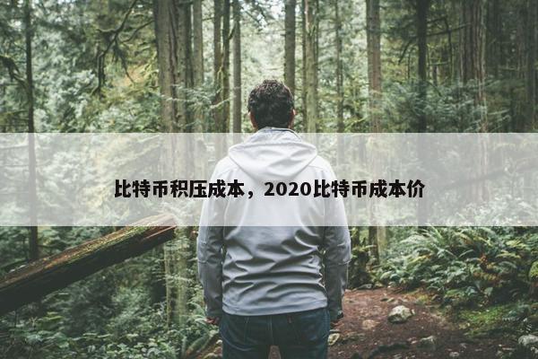 比特币积压成本，2020比特币成本价