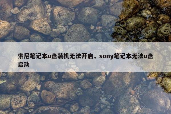 索尼笔记本u盘装机无法开启，sony笔记本无法u盘启动