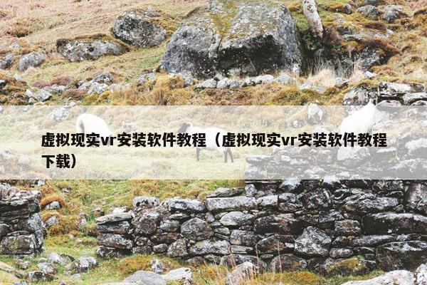 虚拟现实vr安装软件教程（虚拟现实vr安装软件教程下载）