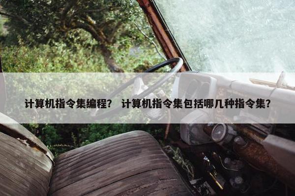计算机指令集编程？ 计算机指令集包括哪几种指令集？