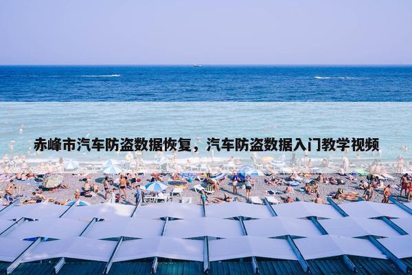 赤峰市汽车防盗数据恢复，汽车防盗数据入门教学视频