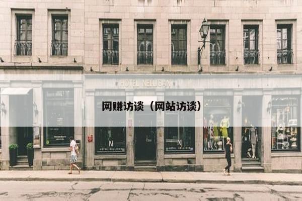 网赚访谈（网站访谈）
