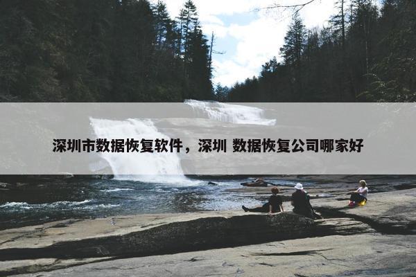 深圳市数据恢复软件，深圳 数据恢复公司哪家好