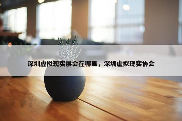 深圳虚拟现实展会在哪里，深圳虚拟现实协会