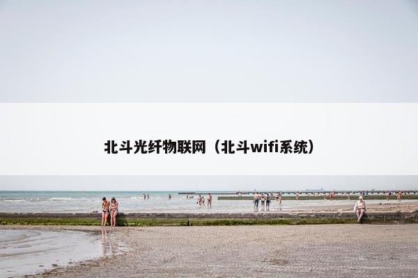 北斗光纤物联网（北斗wifi系统）