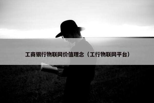 工商银行物联网价值理念（工行物联网平台）