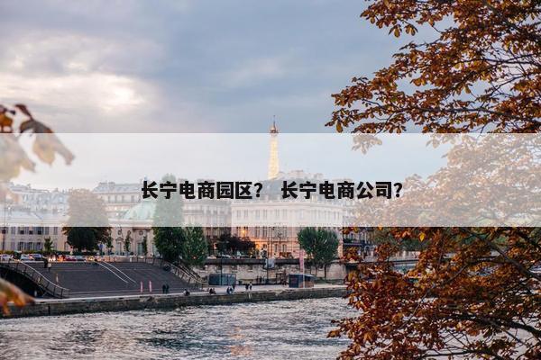 长宁电商园区？ 长宁电商公司？