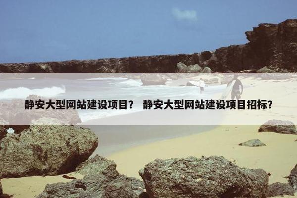 静安大型网站建设项目？ 静安大型网站建设项目招标？