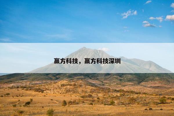 赢方科技，赢方科技深圳