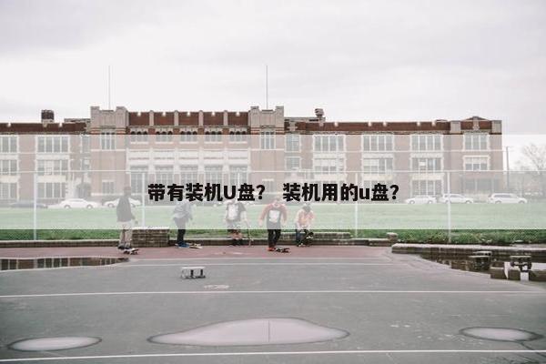 带有装机U盘？ 装机用的u盘？