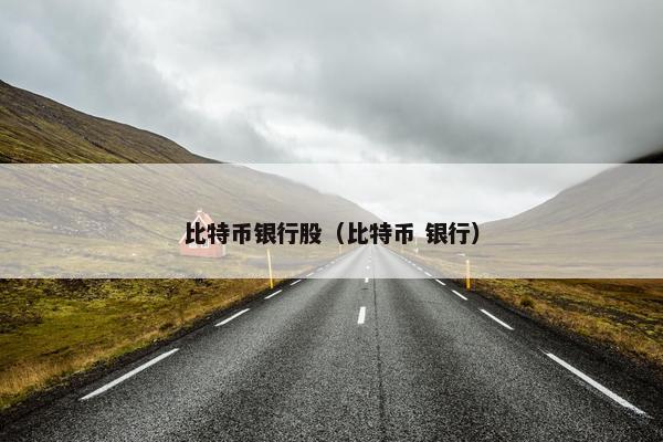 比特币银行股（比特币 银行）
