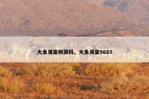 大鱼海棠朔源码，大鱼海棠9685