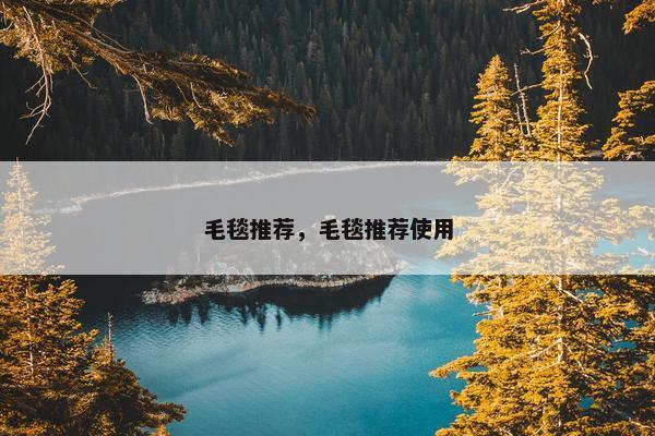 毛毯推荐，毛毯推荐使用