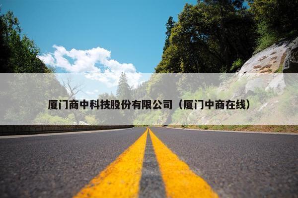 厦门商中科技股份有限公司（厦门中商在线）
