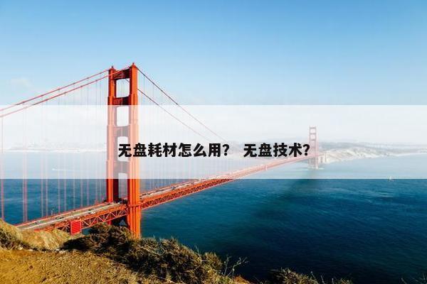 无盘耗材怎么用？ 无盘技术？