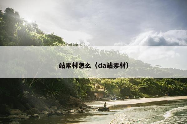 站素材怎么（da站素材）