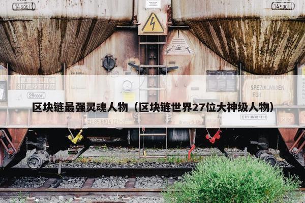 区块链最强灵魂人物（区块链世界27位大神级人物）
