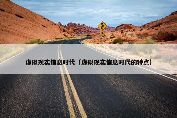 虚拟现实信息时代（虚拟现实信息时代的特点）