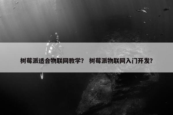 树莓派适合物联网教学？ 树莓派物联网入门开发？