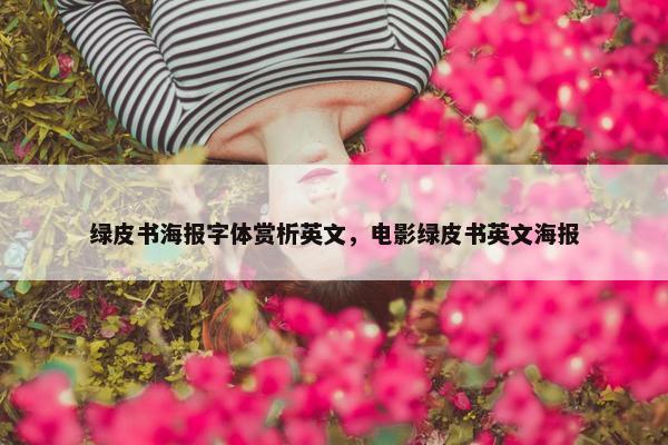 绿皮书海报字体赏析英文，电影绿皮书英文海报