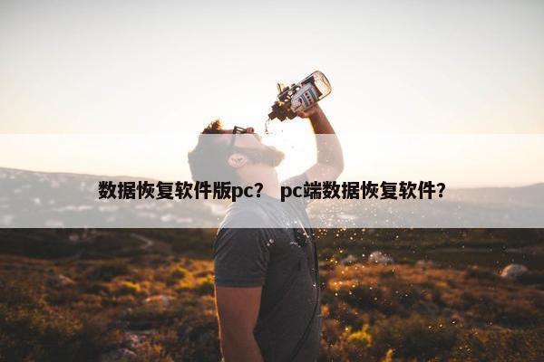 数据恢复软件版pc？ pc端数据恢复软件？