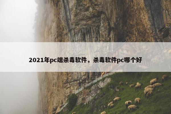 2021年pc端杀毒软件，杀毒软件pc哪个好