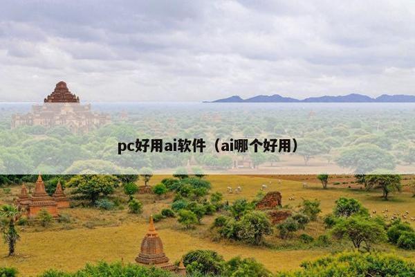 pc好用ai软件（ai哪个好用）