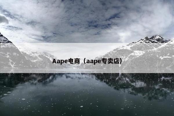 Aape电商（aape专卖店）